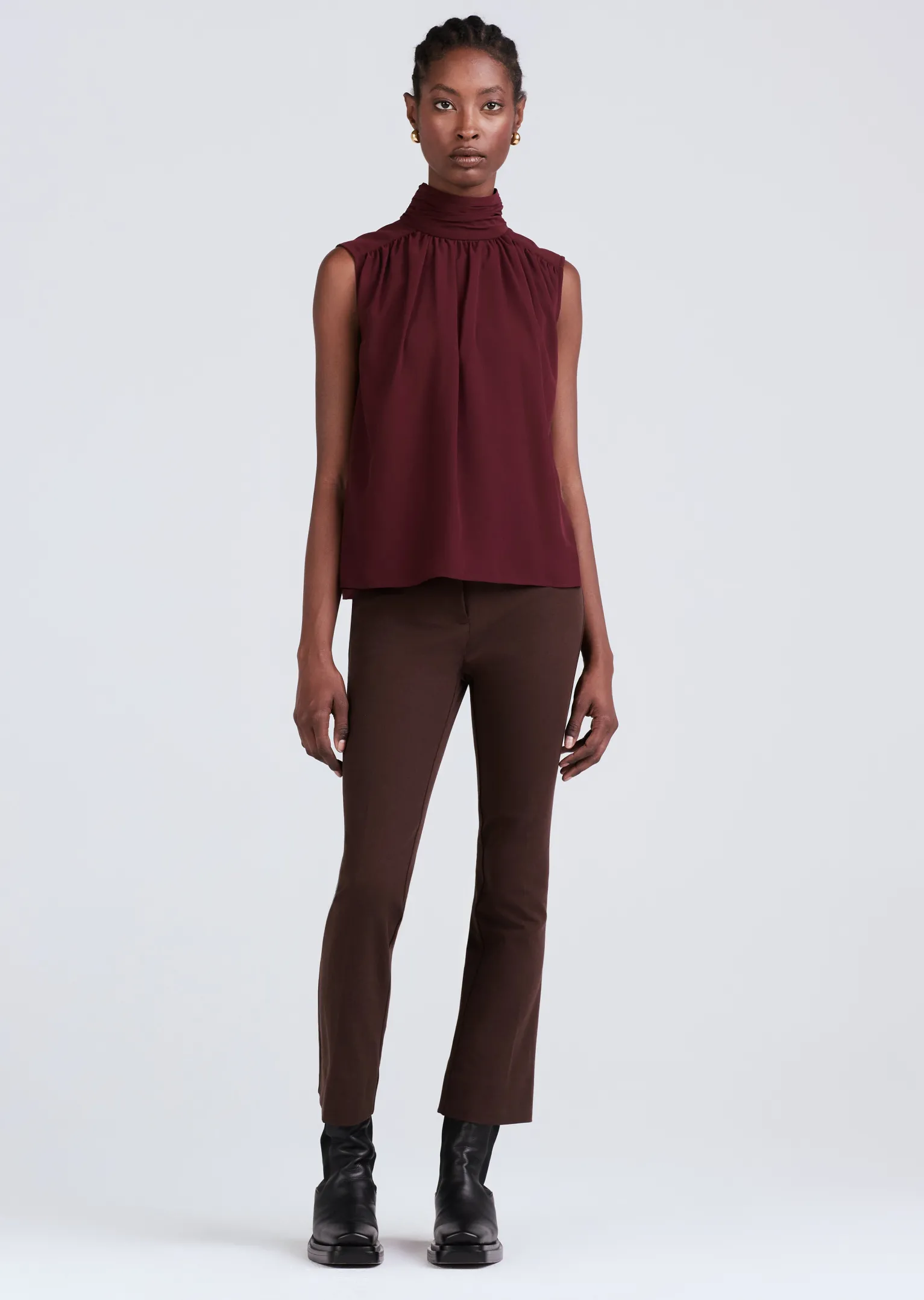 Women Derek Lam Tops<Aida Sleeveless Shell Top