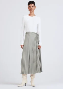 Women Derek Lam Dresses & Skirts<Alba Pleated Midi Skirt