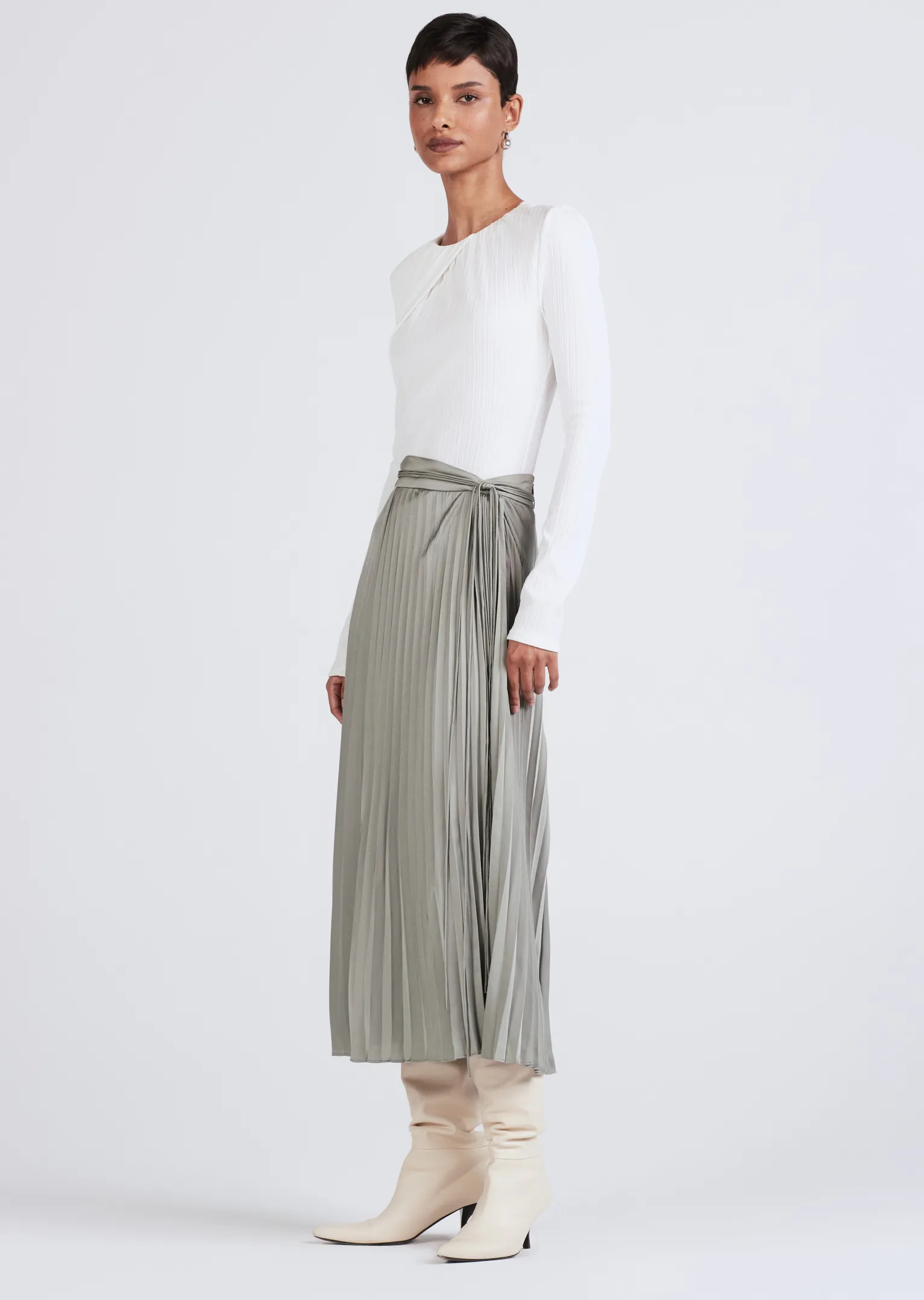 Women Derek Lam Dresses & Skirts<Alba Pleated Midi Skirt