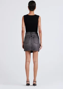 Women Derek Lam Denim<Ana Asymm Mini