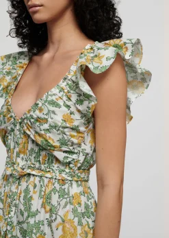 Women Derek Lam Dresses & Skirts<Anastasia Ruffle Maxi Dress