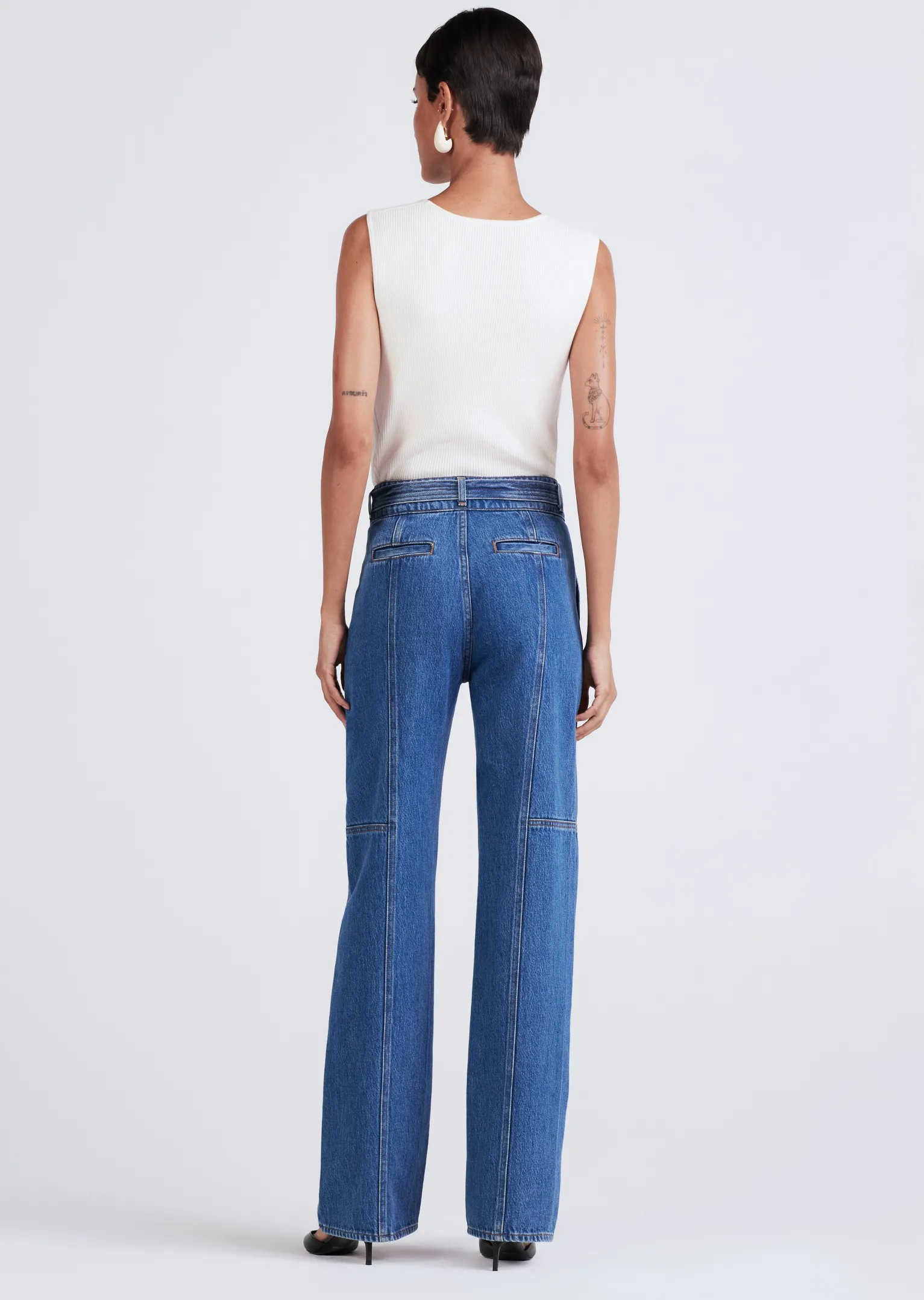 Women Derek Lam Denim<Ashton Utility Wide Leg