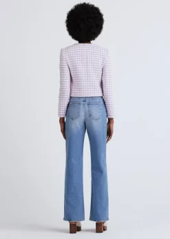 Women Derek Lam Jackets & Coats<Astrid V-Neck Crop Jacket
