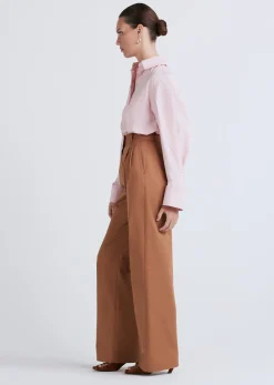 Women Derek Lam Pants & Shorts<Baxter Wide Leg Pleated Pants