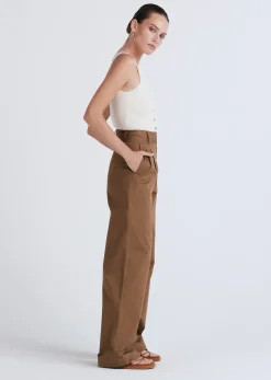 Women Derek Lam Pants & Shorts<Baxter Wide Leg Pleated Pants
