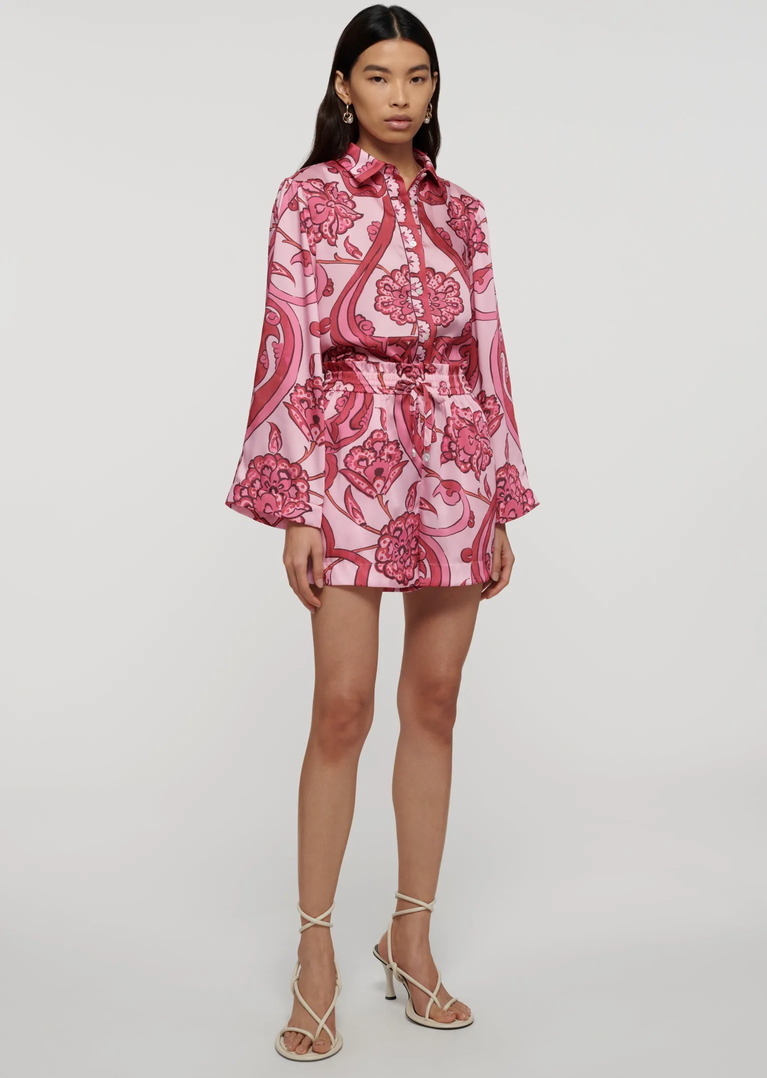 Women Derek Lam Pants & Shorts<Belen Paperbag Shorts