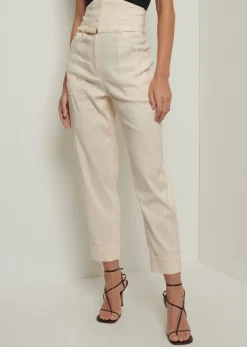 Women Derek Lam Pants & Shorts<Bex High Waist Utility Pants