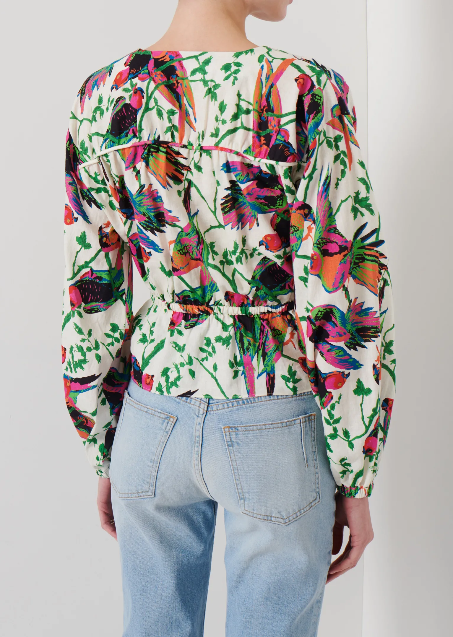 Women Derek Lam Tops<Breanna Long Sleeve Gathered Top