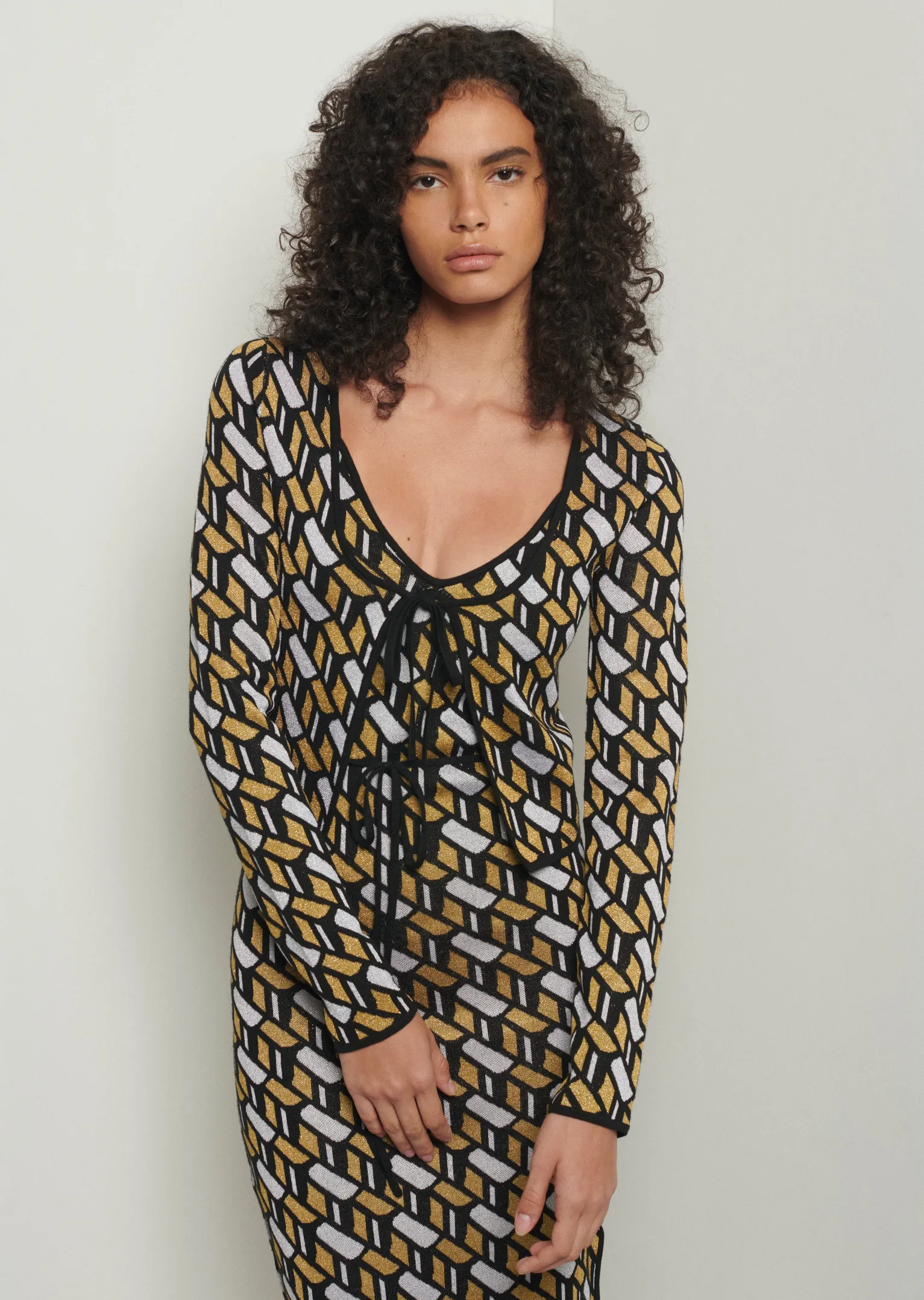 Women Derek Lam Sweaters<Carrie Crop Tie Cardigan