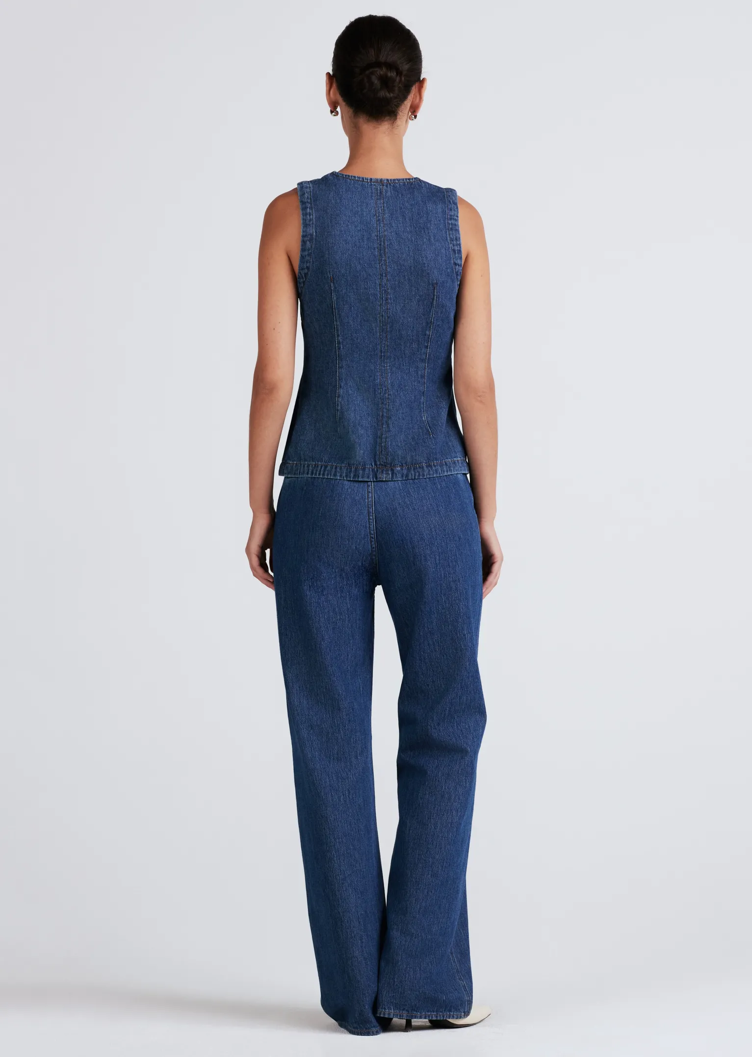 Women Derek Lam Denim<Cassie Denim Vest