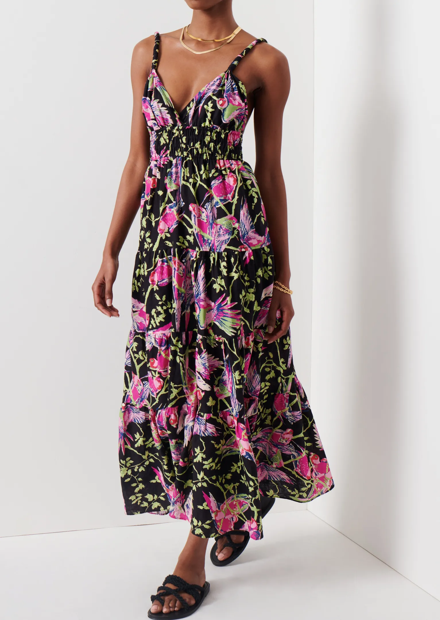 Women Derek Lam Dresses & Skirts<Cecelia Tiered Maxi Dress