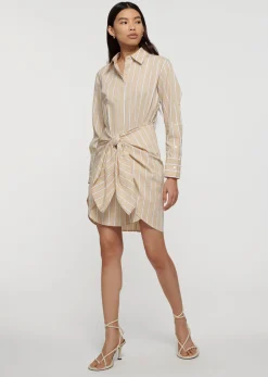 Women Derek Lam Dresses & Skirts<Charlotte Tie Waist Shirt Dress