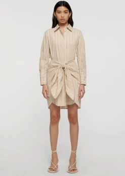 Women Derek Lam Dresses & Skirts<Charlotte Tie Waist Shirt Dress