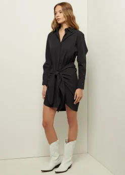 Women Derek Lam Essentials<Charlotte Tie Waist Shirt Dress