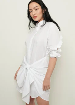 Women Derek Lam Essentials<Charlotte Tie Waist Shirt Dress