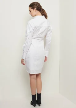 Women Derek Lam Essentials<Charlotte Tie Waist Shirt Dress
