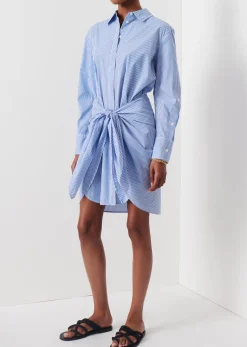 Women Derek Lam Dresses & Skirts<Charlotte Tie Waist Shirt Dress