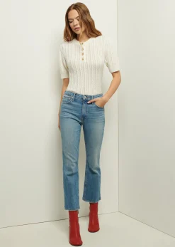 Women Derek Lam Pants & Shorts<Crosby High Rise Crop Flare Jeans