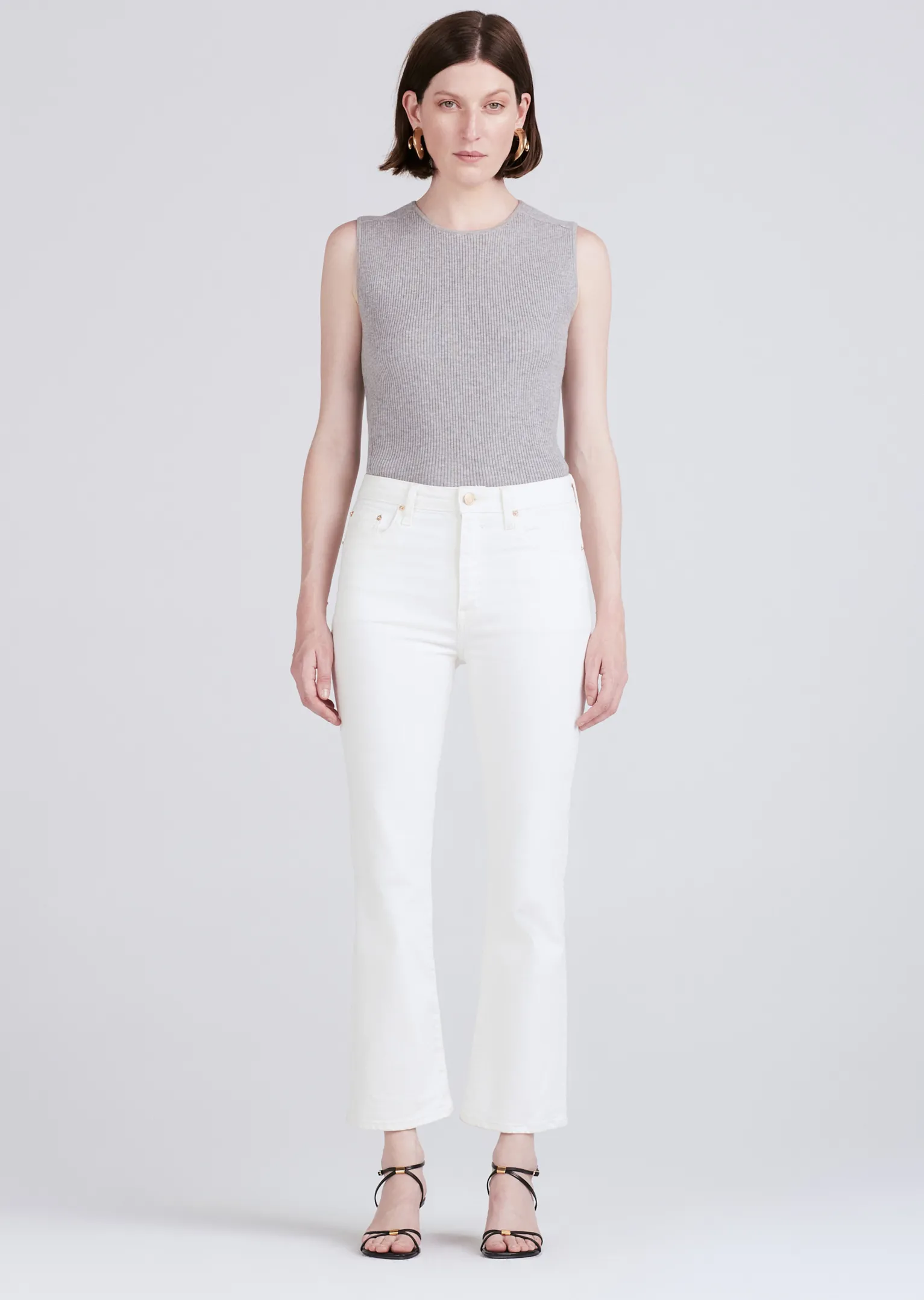 Women Derek Lam Denim<Crosby High Rise Crop Flare Jeans