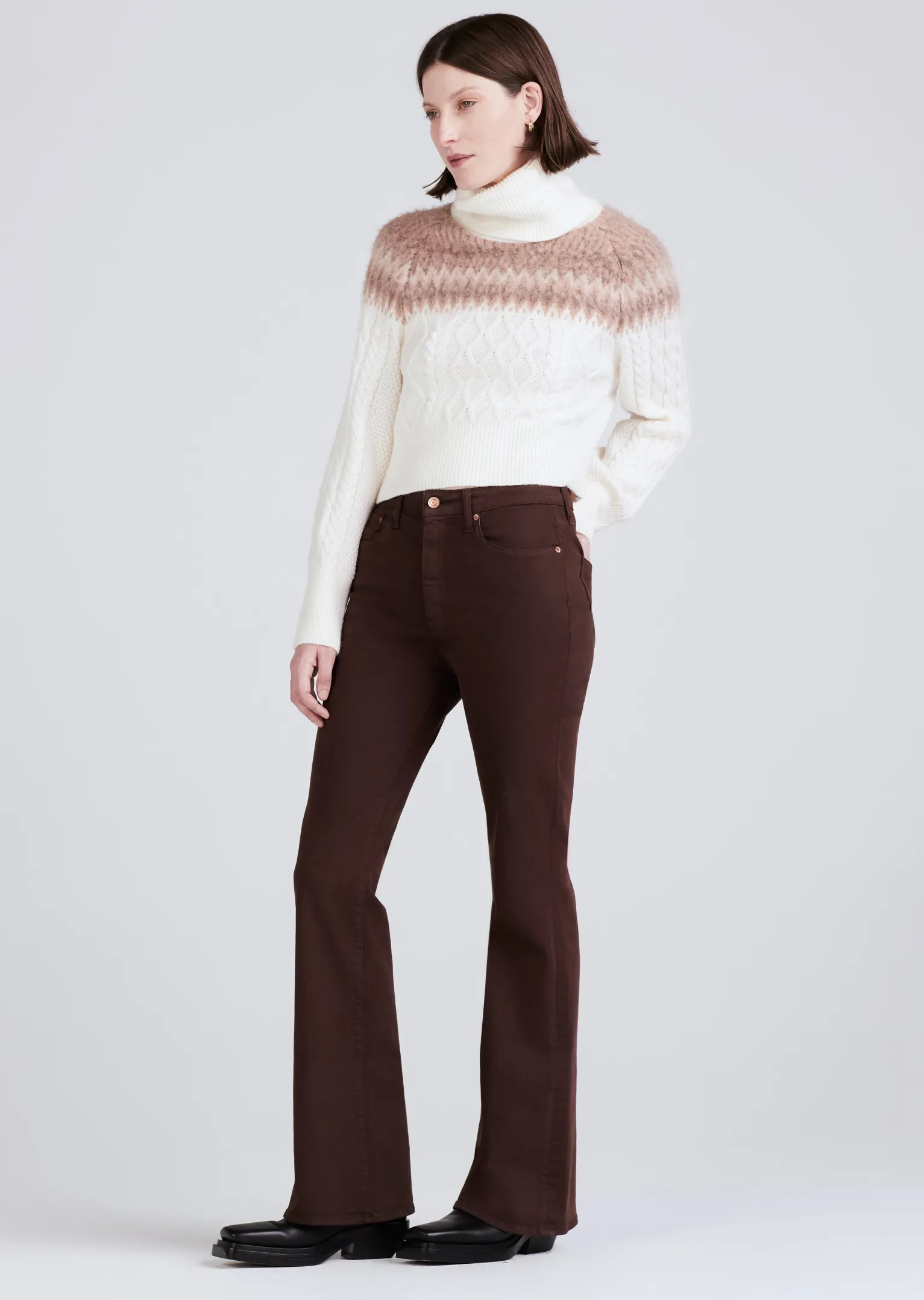 Women Derek Lam Denim<Crosby High Rise Flare Jeans