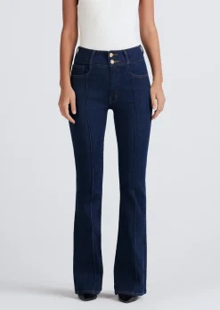 Women Derek Lam Denim<Crosby High Rise Flare W/ Pintuck