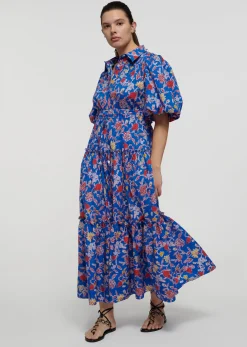 Women Derek Lam Dresses & Skirts<Dahlia Balloon Sleeve Shirt Dress
