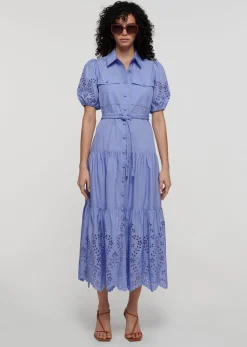 Women Derek Lam Dresses & Skirts<Daphne Embroidered Shirt Dress