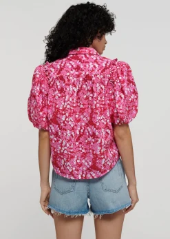 Women Derek Lam Tops<Daria Balloon Sleeve Shirt