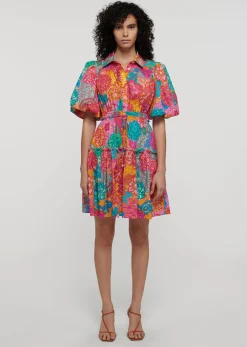 Women Derek Lam Dresses & Skirts<Doha Balloon Sleeve Shirt Dress