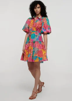 Women Derek Lam Dresses & Skirts<Doha Balloon Sleeve Shirt Dress