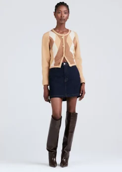 Women Derek Lam Denim<Dorit Tailored Mini Skirt