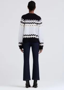 Women Derek Lam Tops<Elani Fair Isle Cardigan
