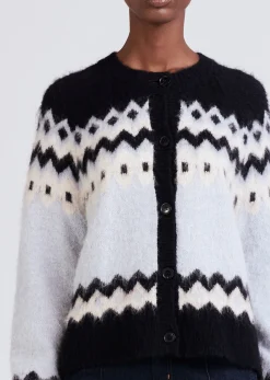 Women Derek Lam Tops<Elani Fair Isle Cardigan