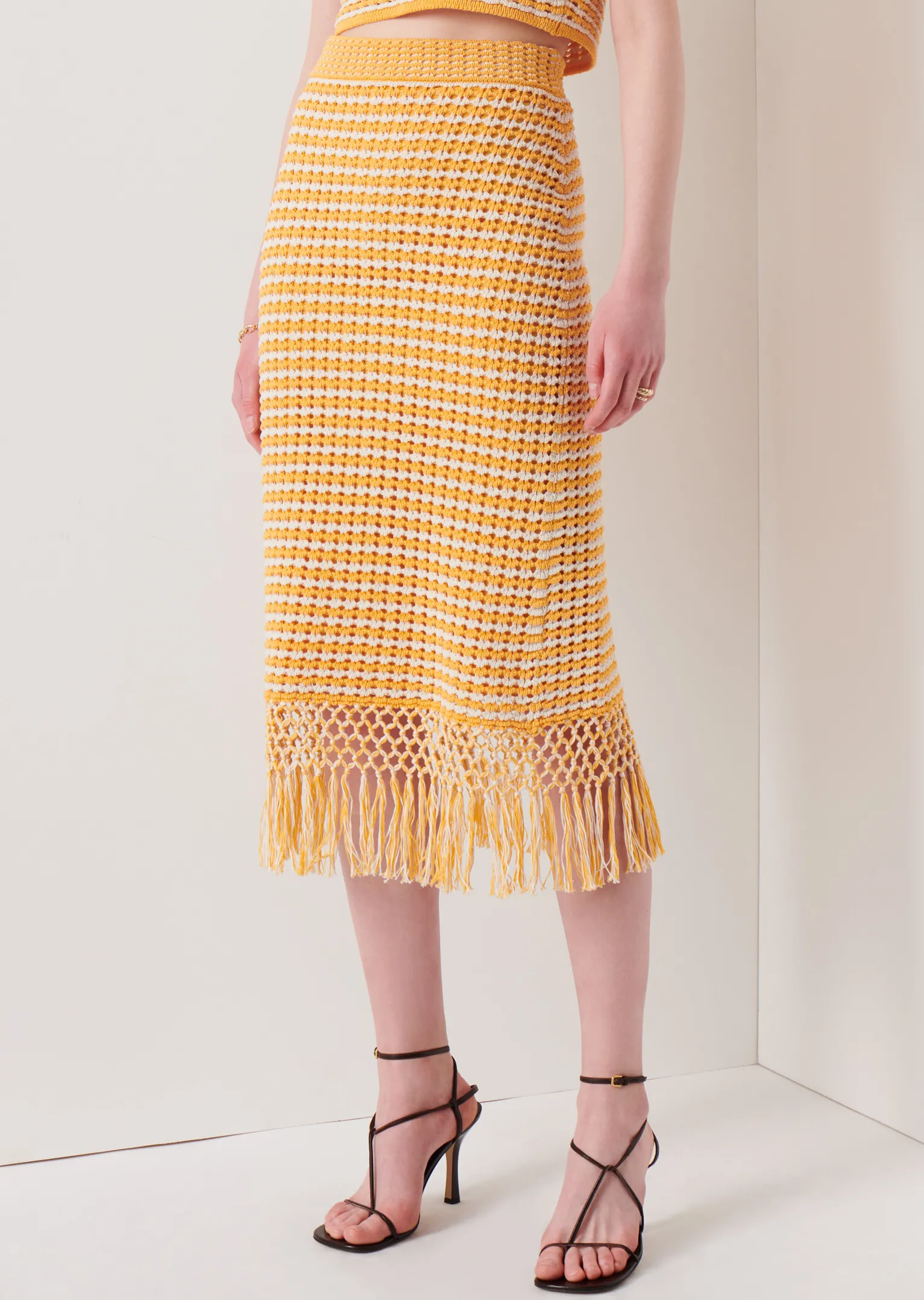 Women Derek Lam Dresses & Skirts<Emerie Fringe Skirt