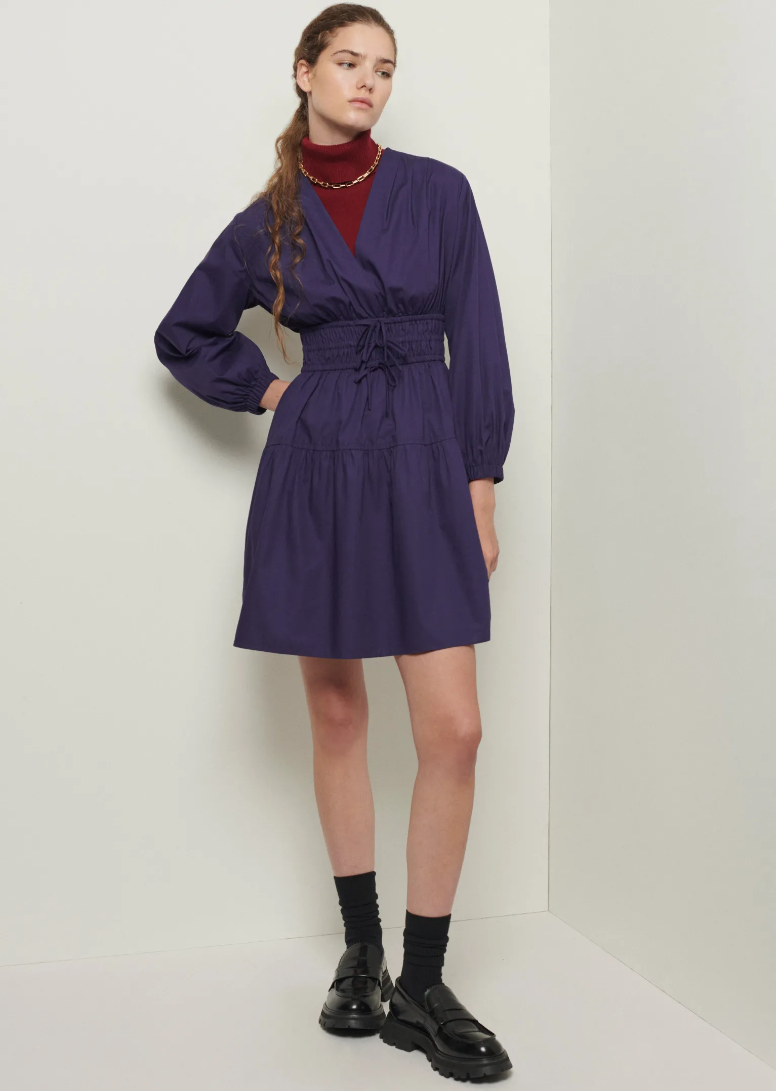 Women Derek Lam Dresses & Skirts<Emma V-Neck Dress
