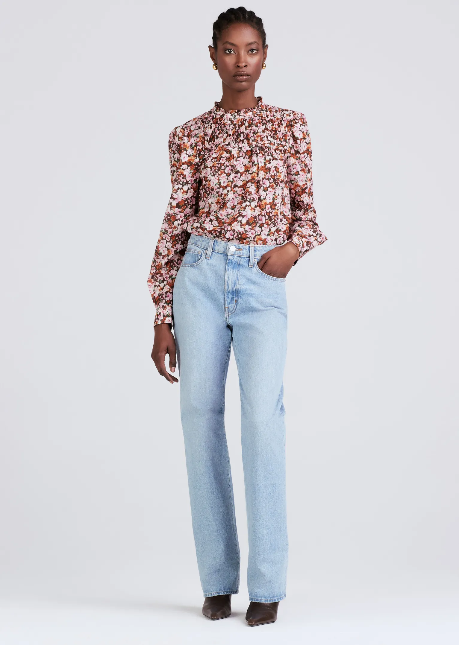 Women Derek Lam Denim<Farrah High Rise Straight