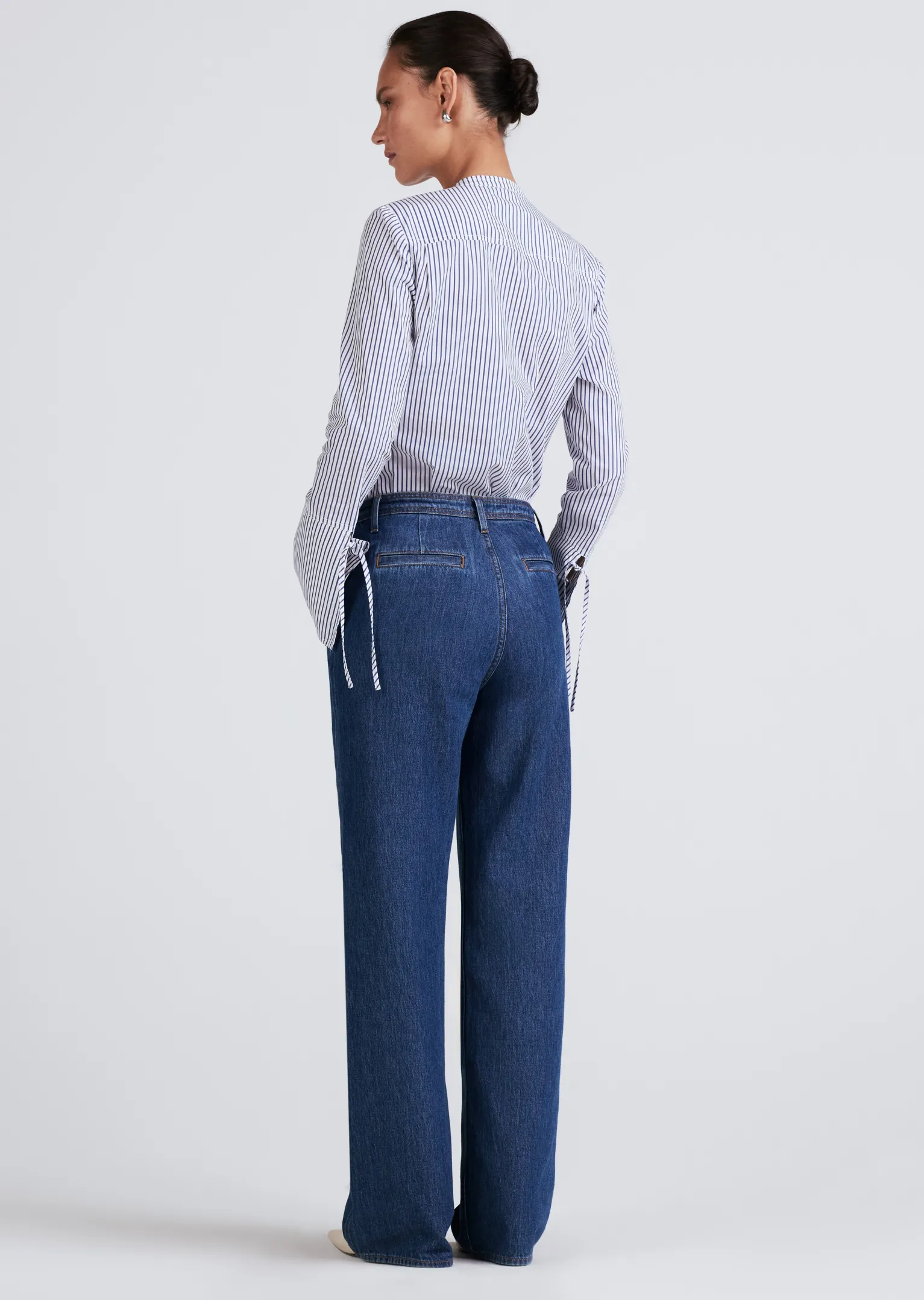 Women Derek Lam Denim<Faye High Rise Tailored Wide Leg