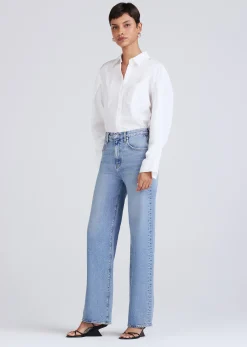 Women Derek Lam Denim<Faye High Rise Tailored Wide Leg