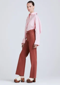 Women Derek Lam Pants & Shorts<Faye High Rise Wide Leg