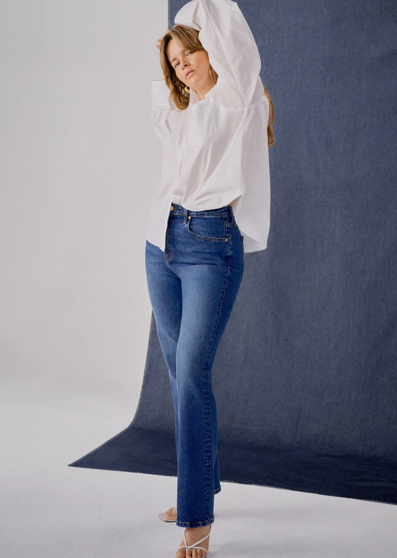 Women Derek Lam Denim<Frankie High Rise Straight Jeans