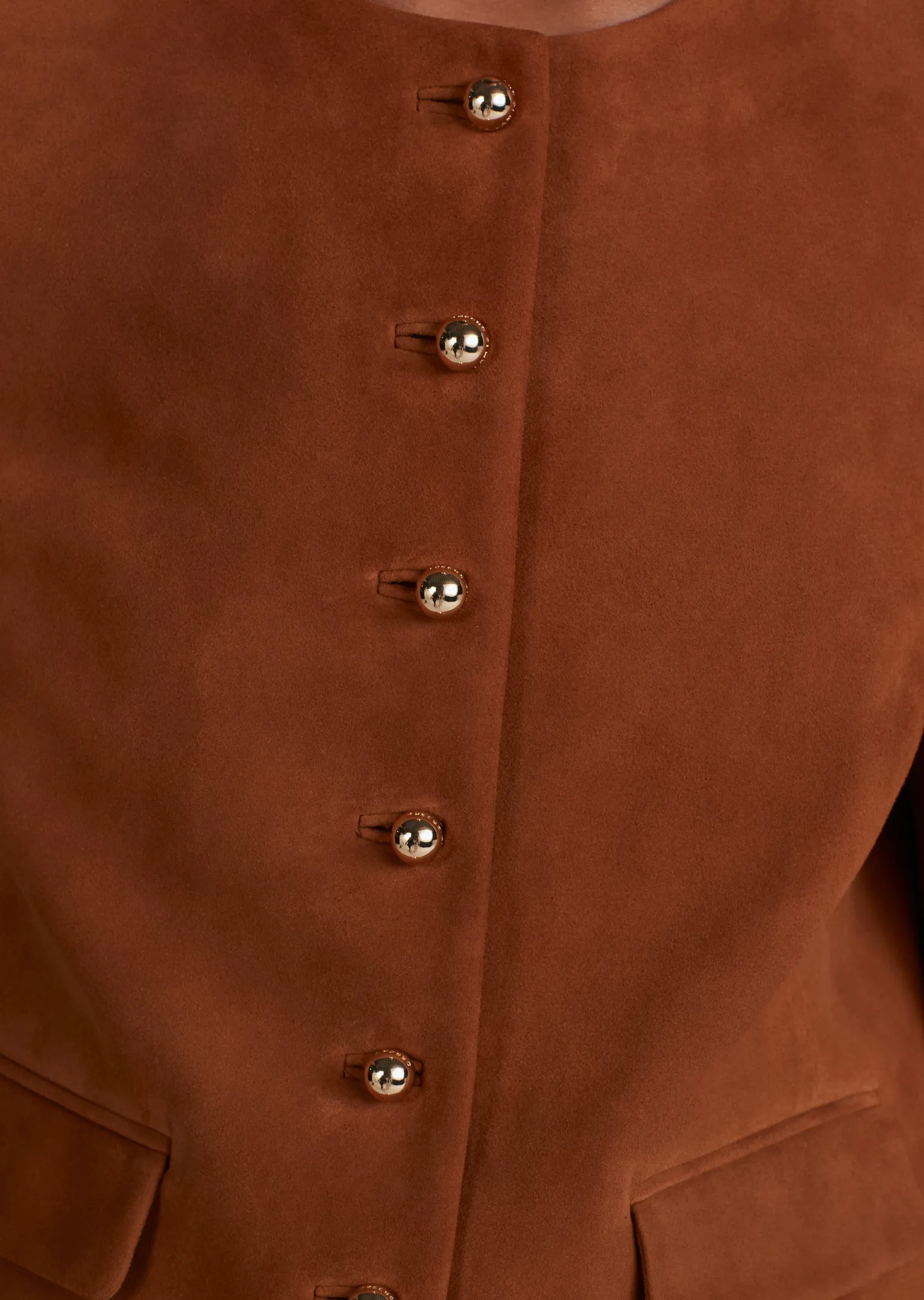 Women Derek Lam Jackets & Coats<Freddie Collarless Jacket