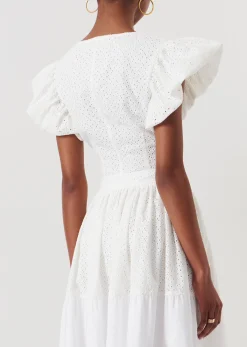 Women Derek Lam Tops<Genna Balloon Sleeve Bustier Top