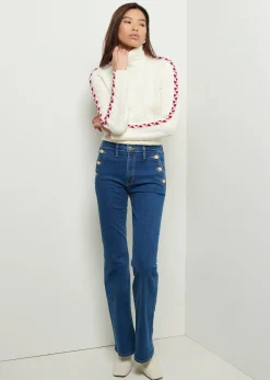 Women Derek Lam Pants & Shorts<Goldie High Rise Flare Jeans