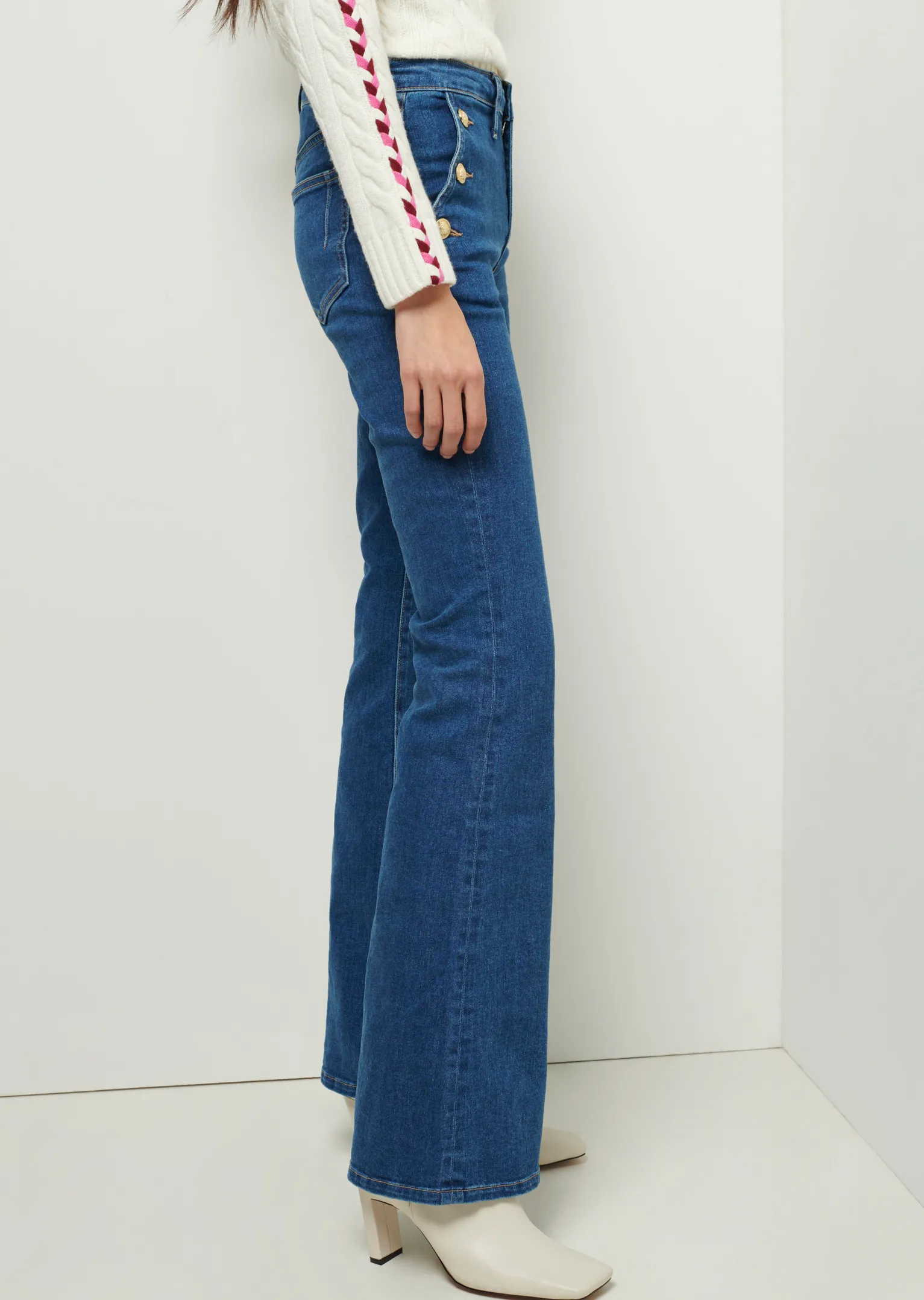 Women Derek Lam Pants & Shorts<Goldie High Rise Flare Jeans