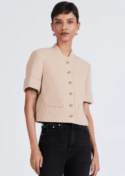 Women Derek Lam Jackets & Coats<Grace Short Sleeve Jacket