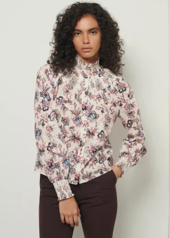Women Derek Lam Tops<Helen Smocked Blouse