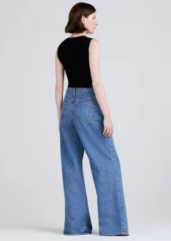 Women Derek Lam Denim<High Rise Pleated Trouser
