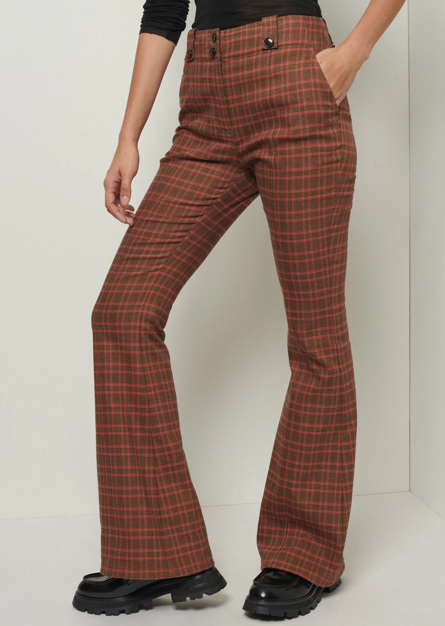 Women Derek Lam Pants & Shorts<Holland Utility Flared Pants