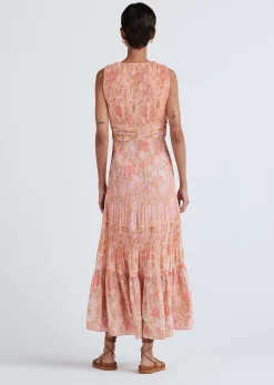 Women Derek Lam Dresses & Skirts<Iris Pleated V-Neck Dress