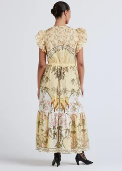 Women Derek Lam Dresses & Skirts<Isadora V-Neck Ruffle Dress